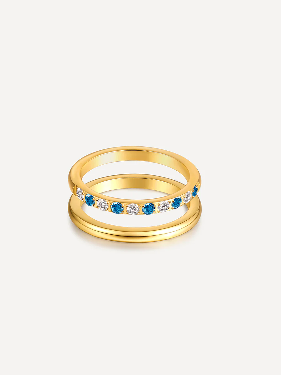 Sea and Sky Horizon Duo Ring - Image 10