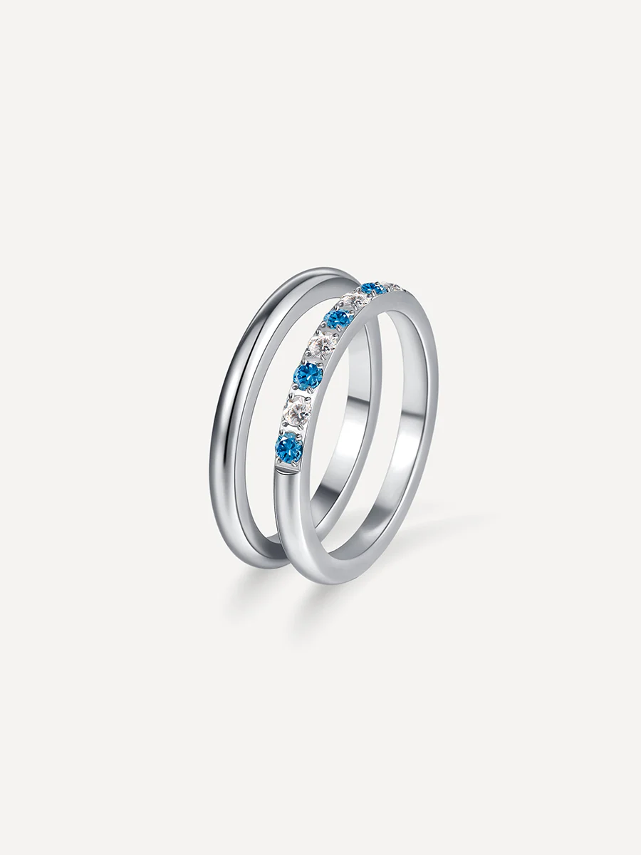 Sea and Sky Horizon Duo Ring - Image 8