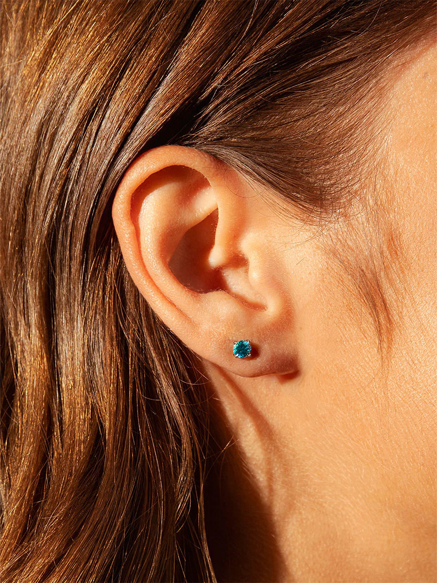 Sea Blue Ohrstecker - Image 9