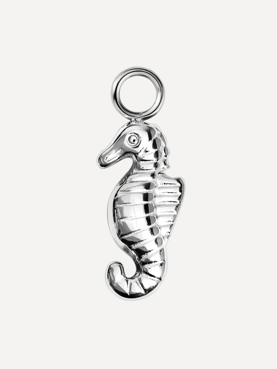 15,3x7,5mm Seahorse Rhythm Ohrring-Charm - Image 2