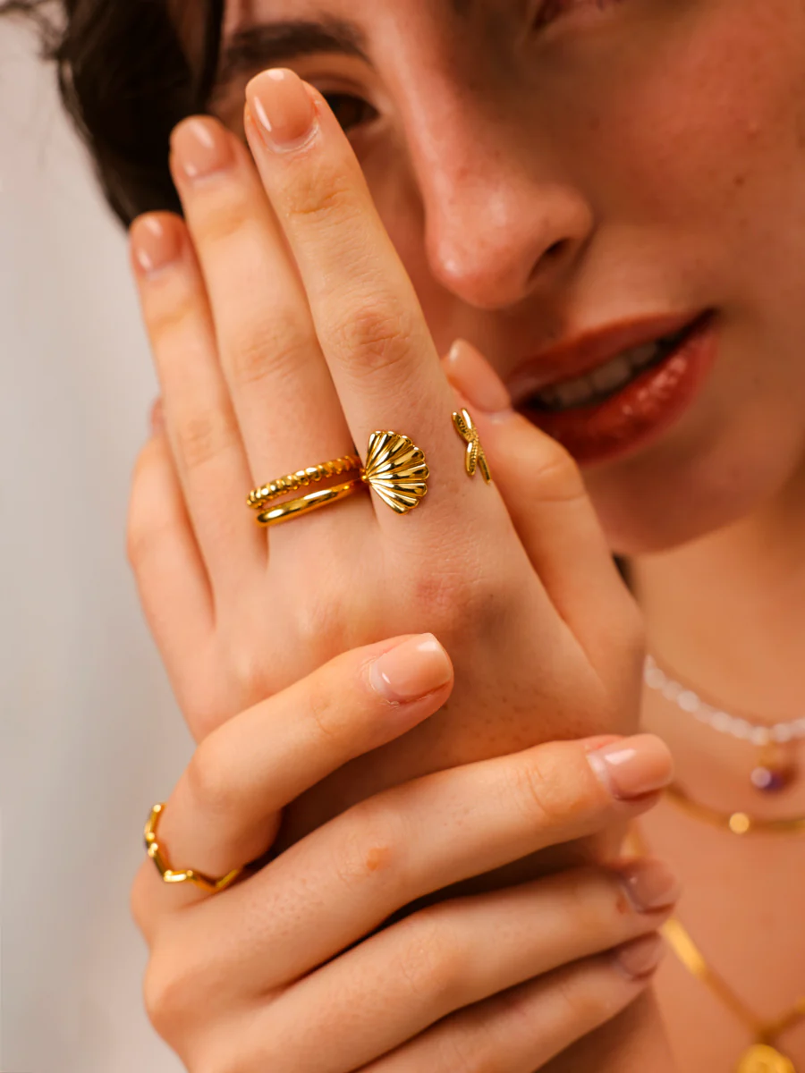 Shell Starfish Ring - Image 7