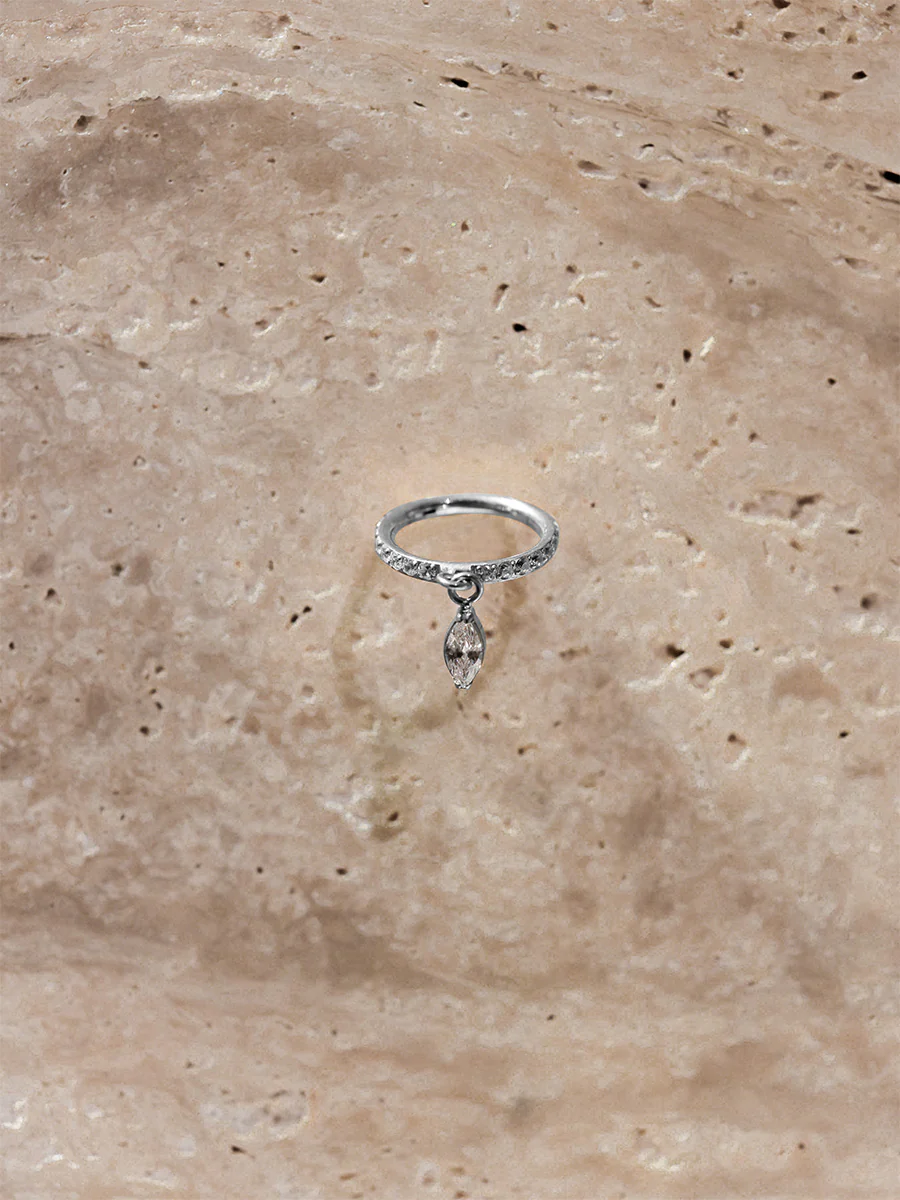Shimmer Drop Titan Piercing - Image 2
