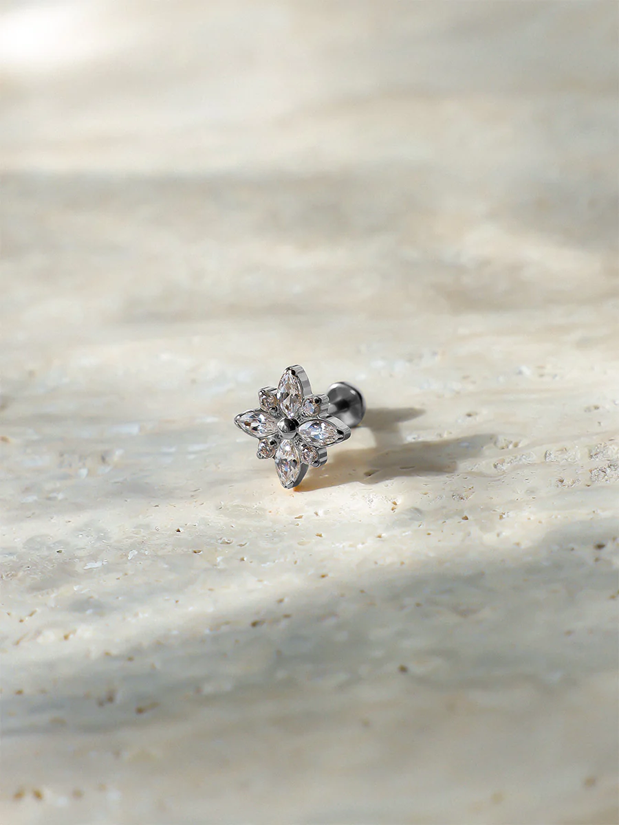 Shimmering Bloom Titan Piercing - Image 2