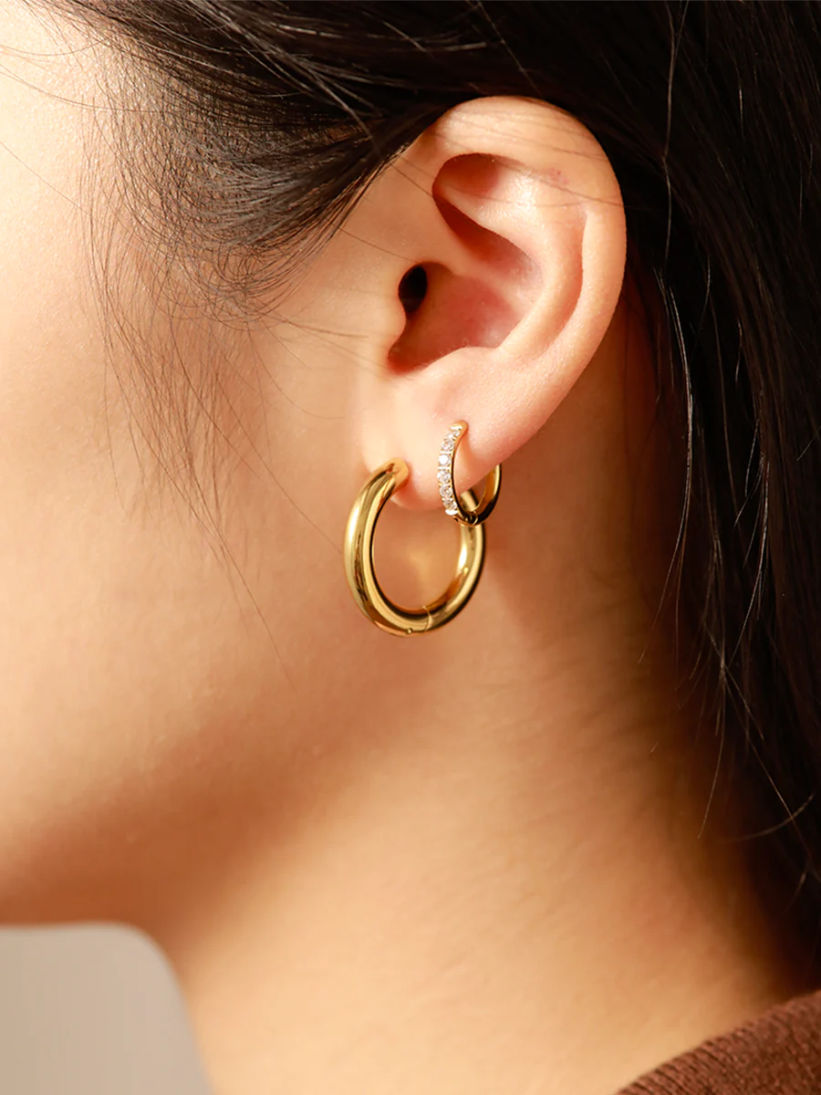Shine And Glossy Hoops Set - Image 2