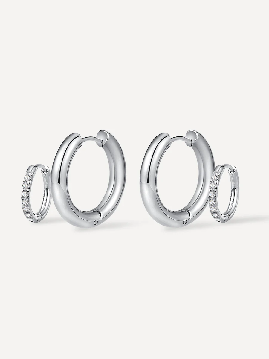 Shine And Glossy Hoops Set - Image 3
