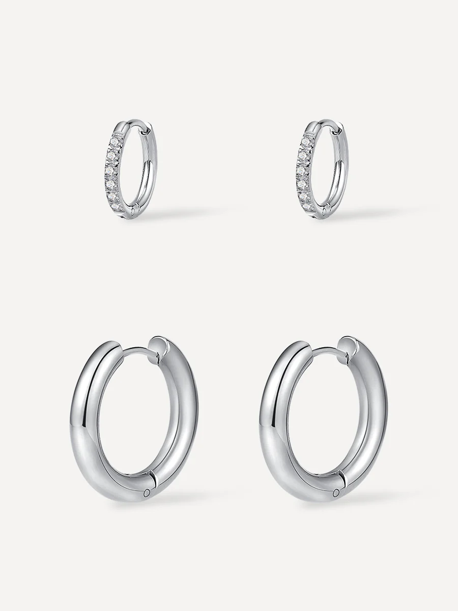 Shine And Glossy Hoops Set - Image 5