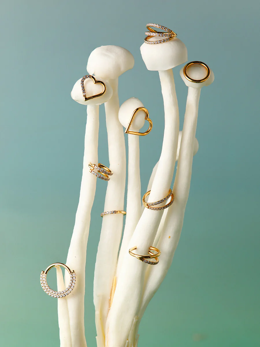 Shine Heart Titan Piercing - Image 3