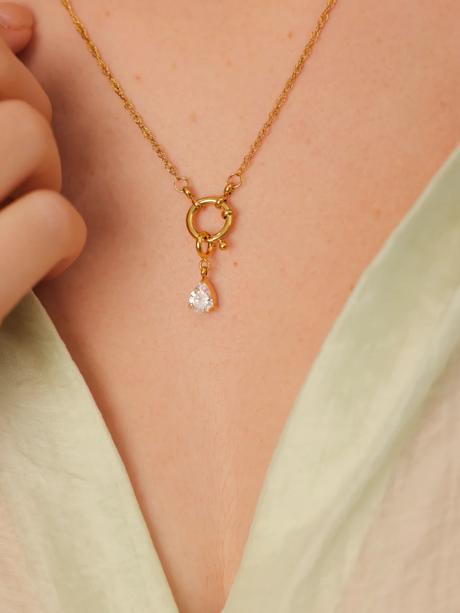 Shine Teardrop Ketten-Charm - Image 2