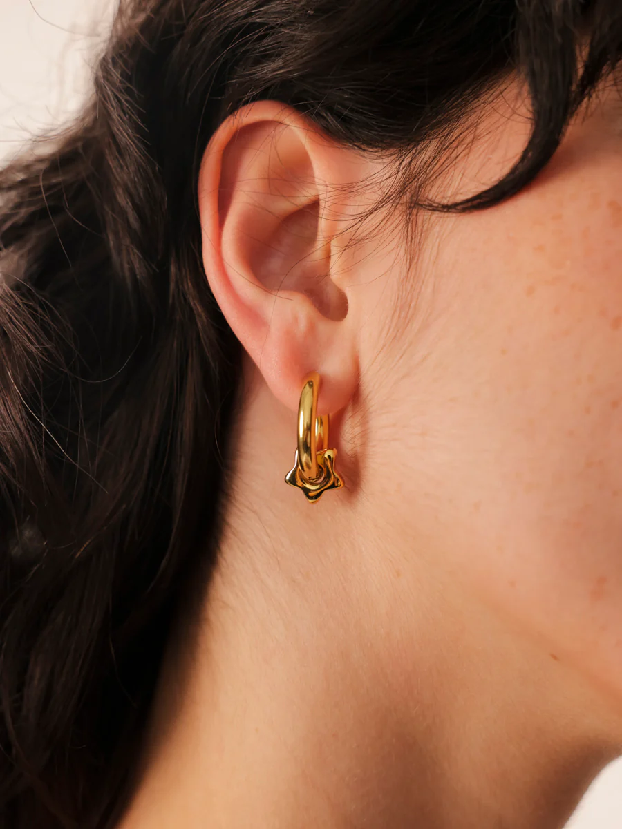 13,2mm Silent Star Ohrring-Charm - Image 2