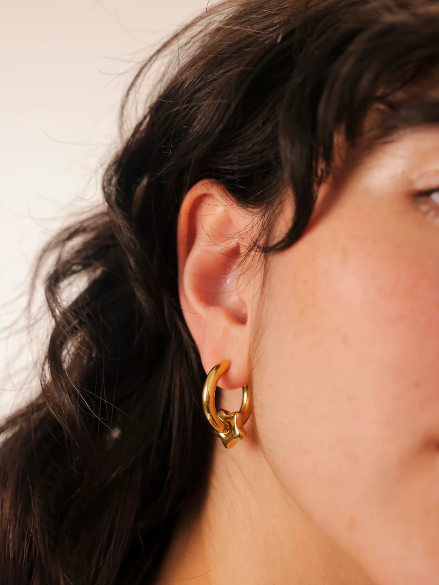 13,2mm Silent Star Ohrring-Charm - Image 3