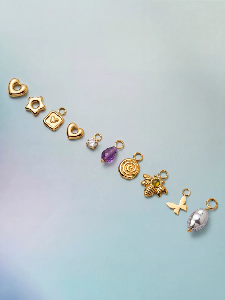 6mm Unique Sparkling Large Ohrring-Charm - Image 4