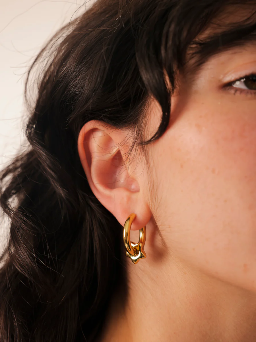 13,2mm Silent Star Ohrring-Charm - Image 5