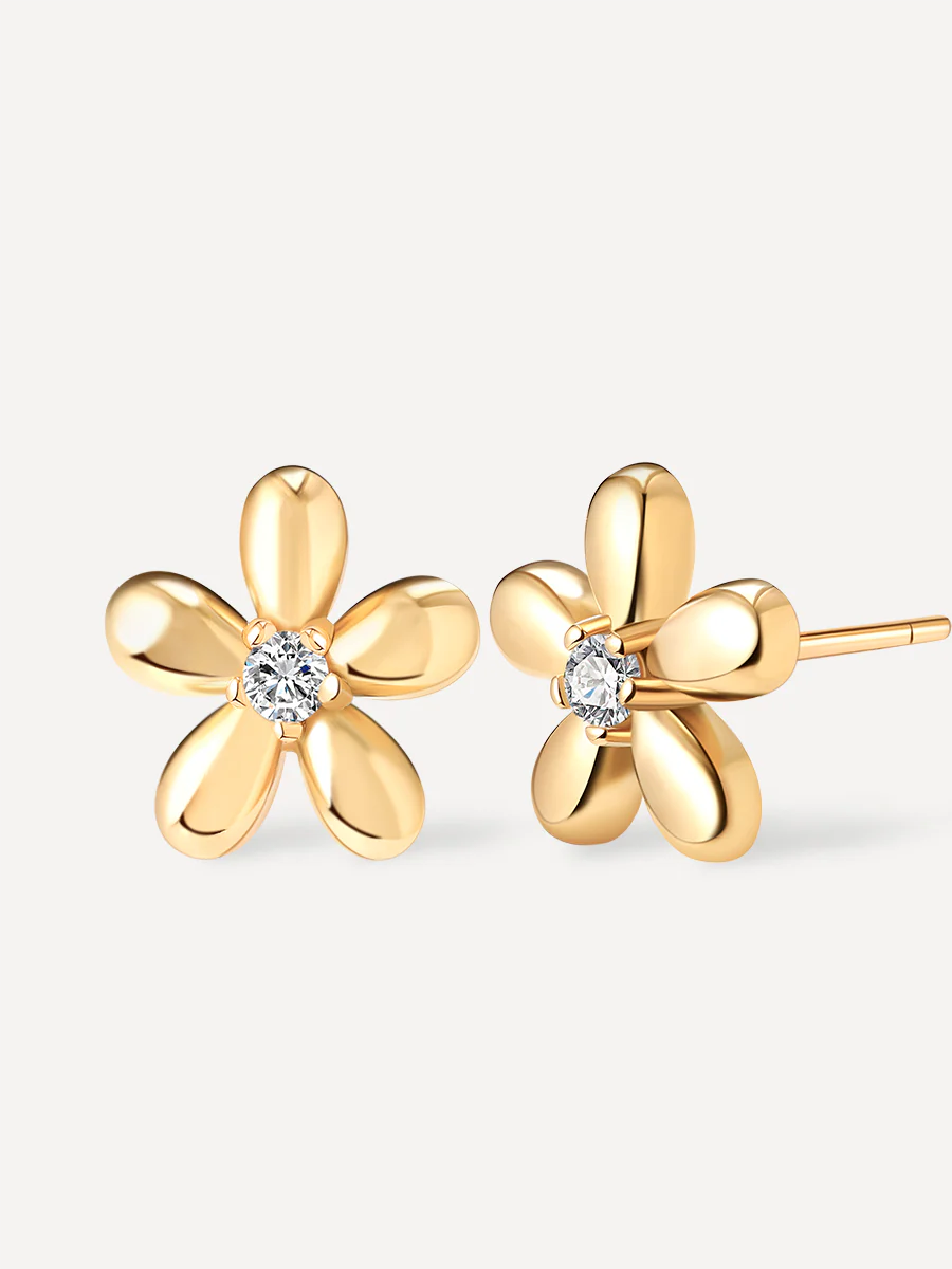 Simple Flower Ohrringe - Image 9