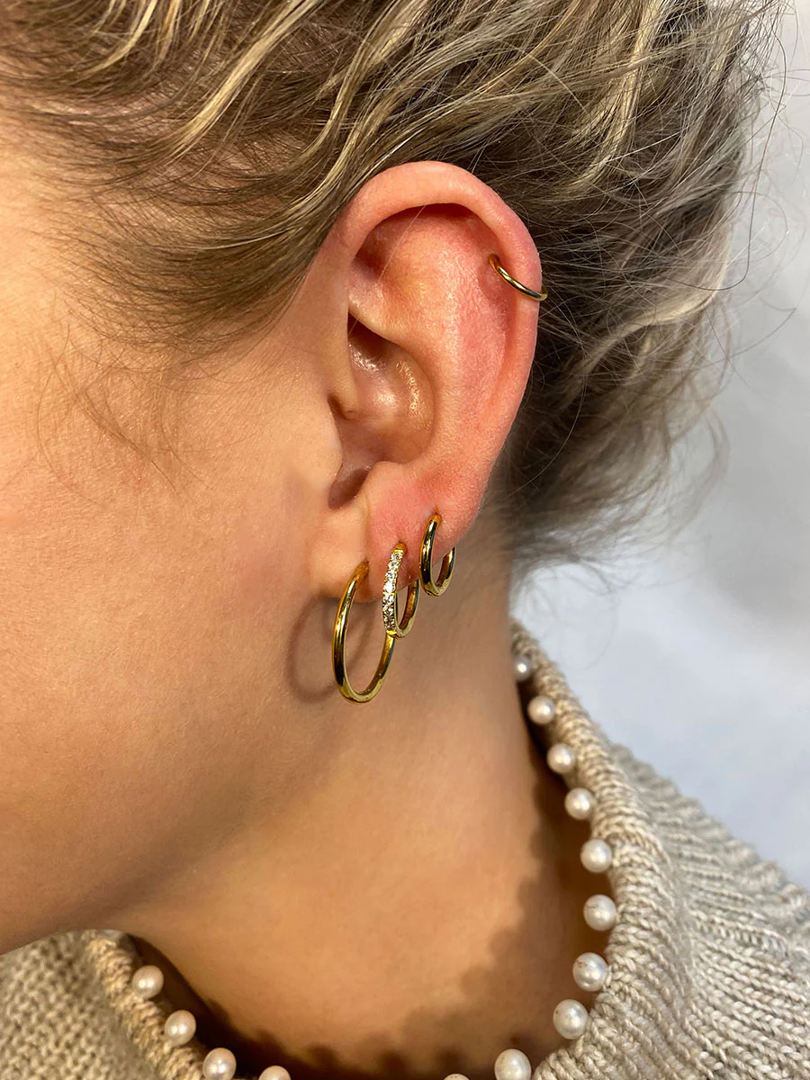 Simple Hoop Titan Piercing - Image 4