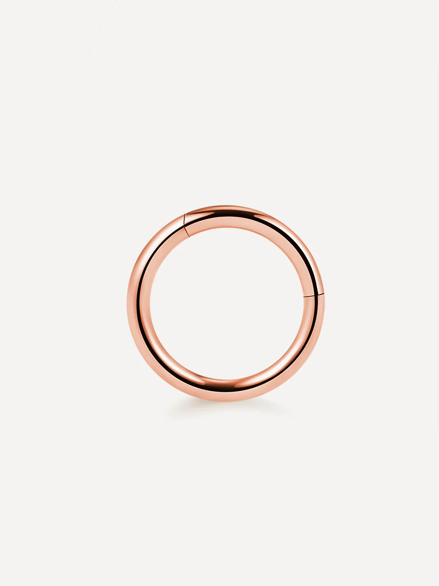 Simple Hoop Titan Piercing - Image 8