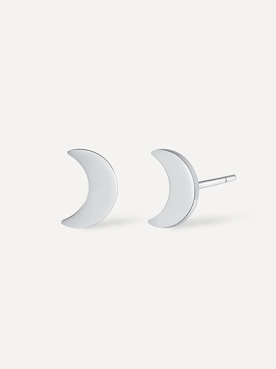 Simple Moon Ohrringe - Image 7