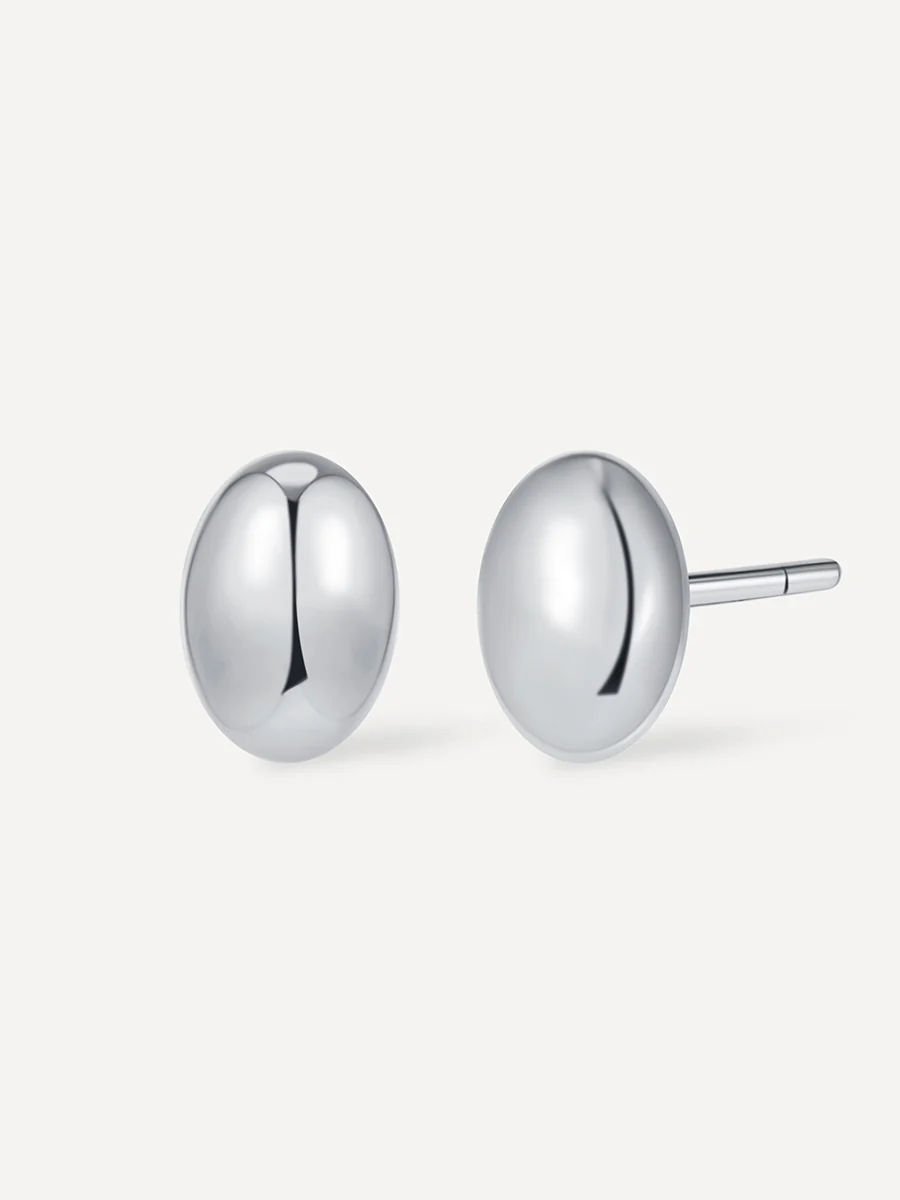 Simple Oval Ohrringe - Image 6