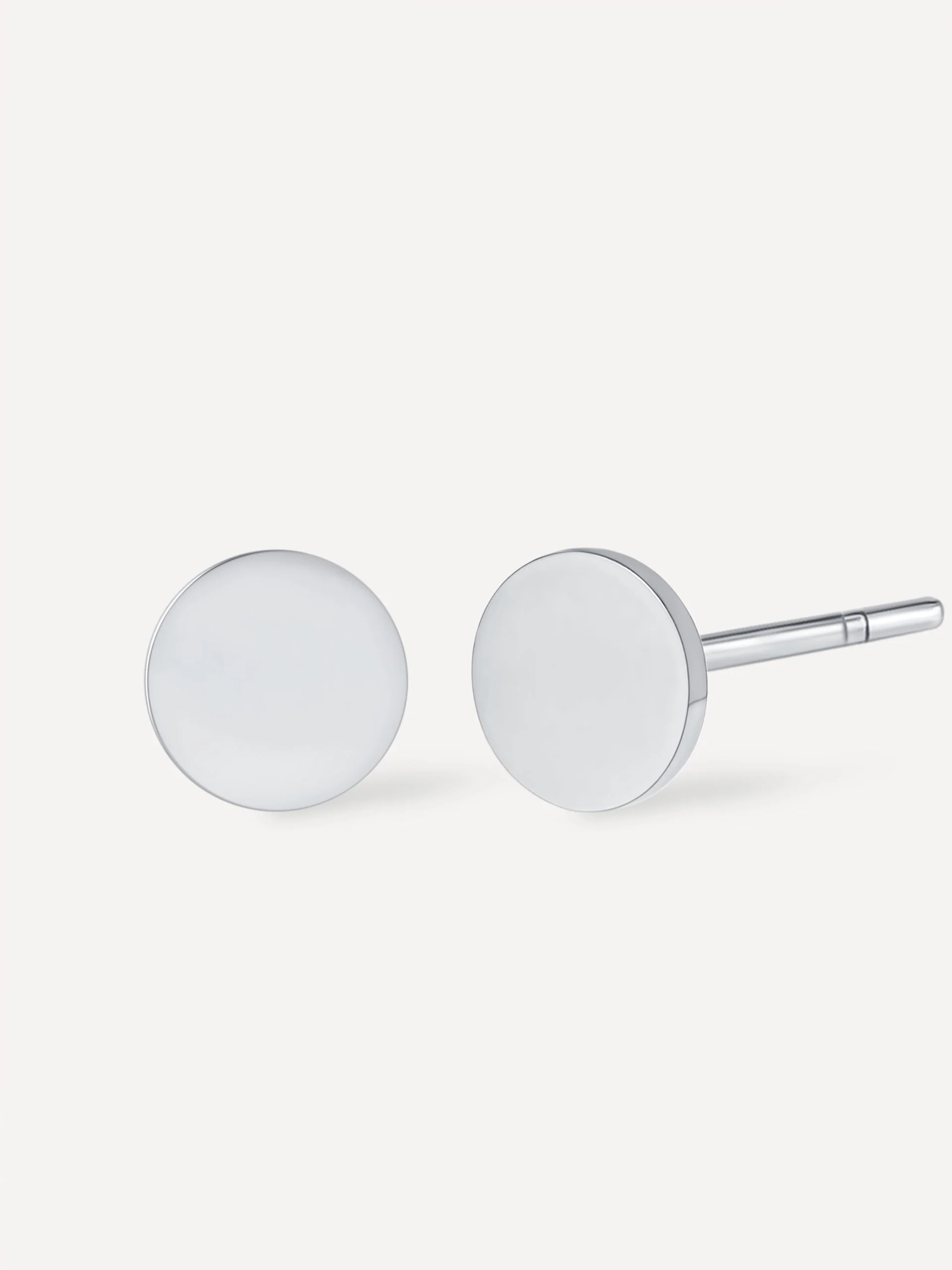 Simple Round Ohrringe - Image 4