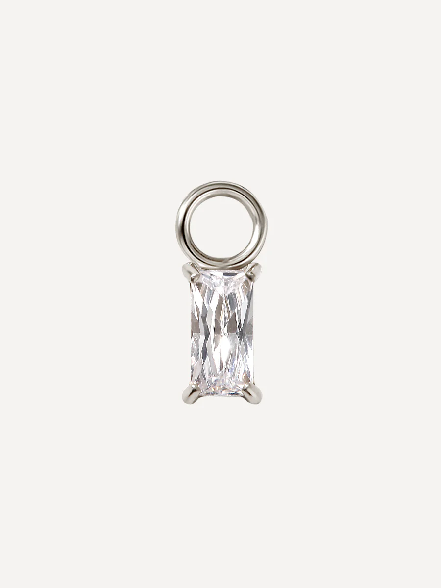 3x6mm Simplicity Shine Ohrring-Charm - Image 2