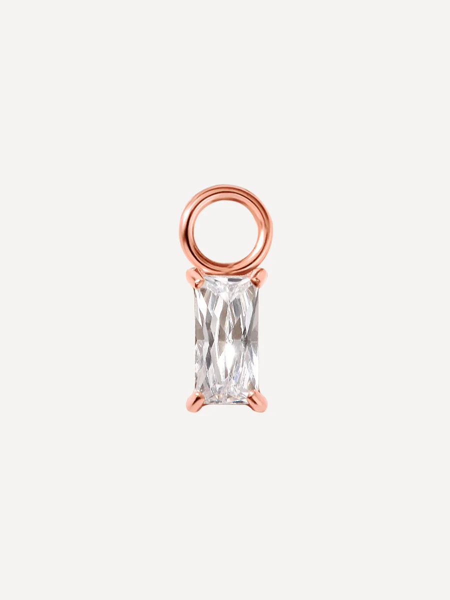 3x6mm Simplicity Shine Ohrring-Charm - Image 3