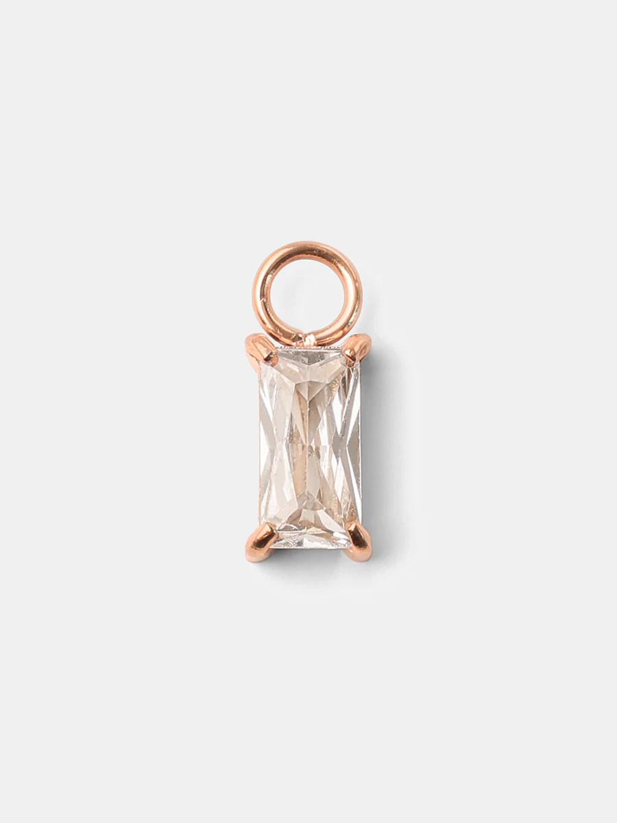 4x8mm Simplicity Shine Medium Ohrring-Charm - Image 6