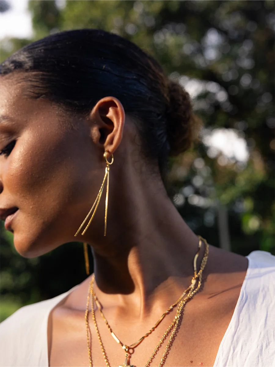 Sleek Tassel Ohrringe - Image 3