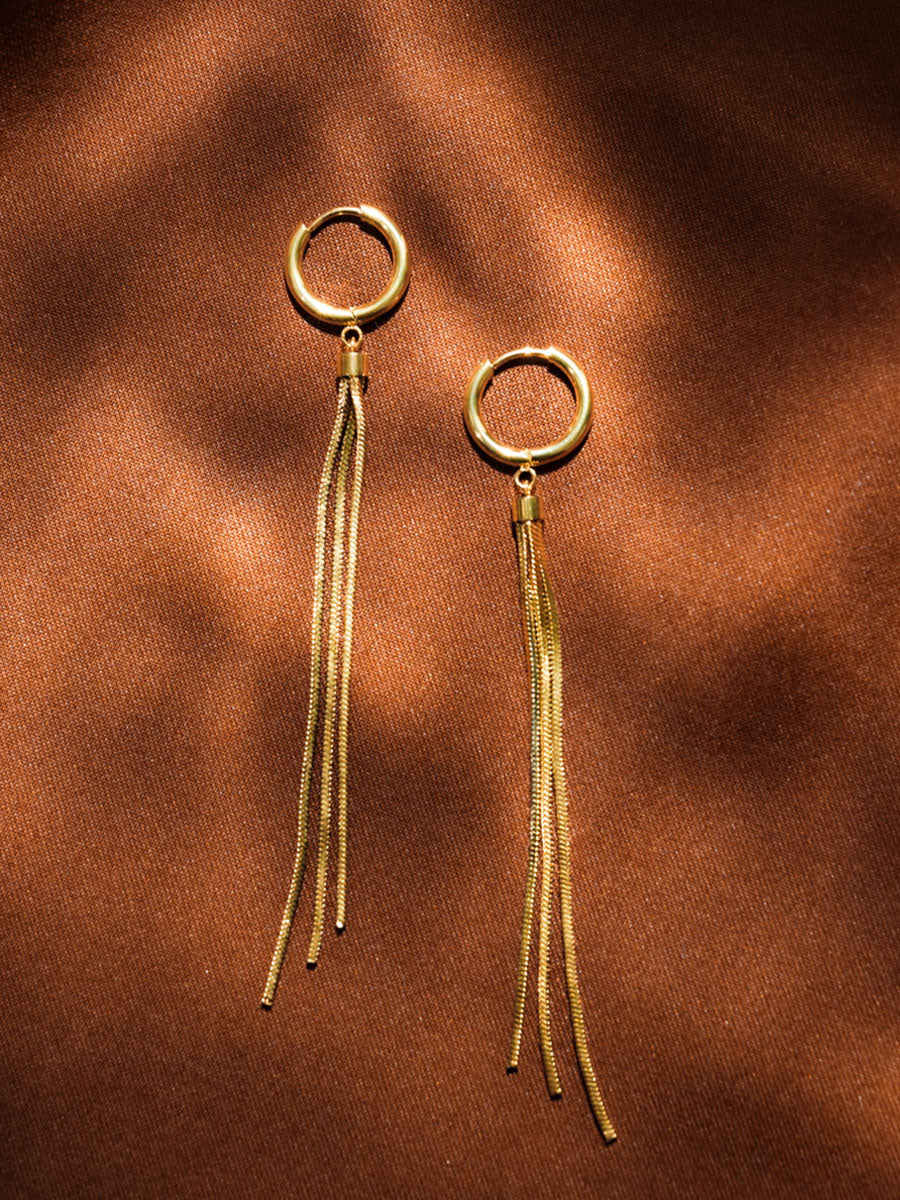 Sleek Tassel Ohrringe - Image 4