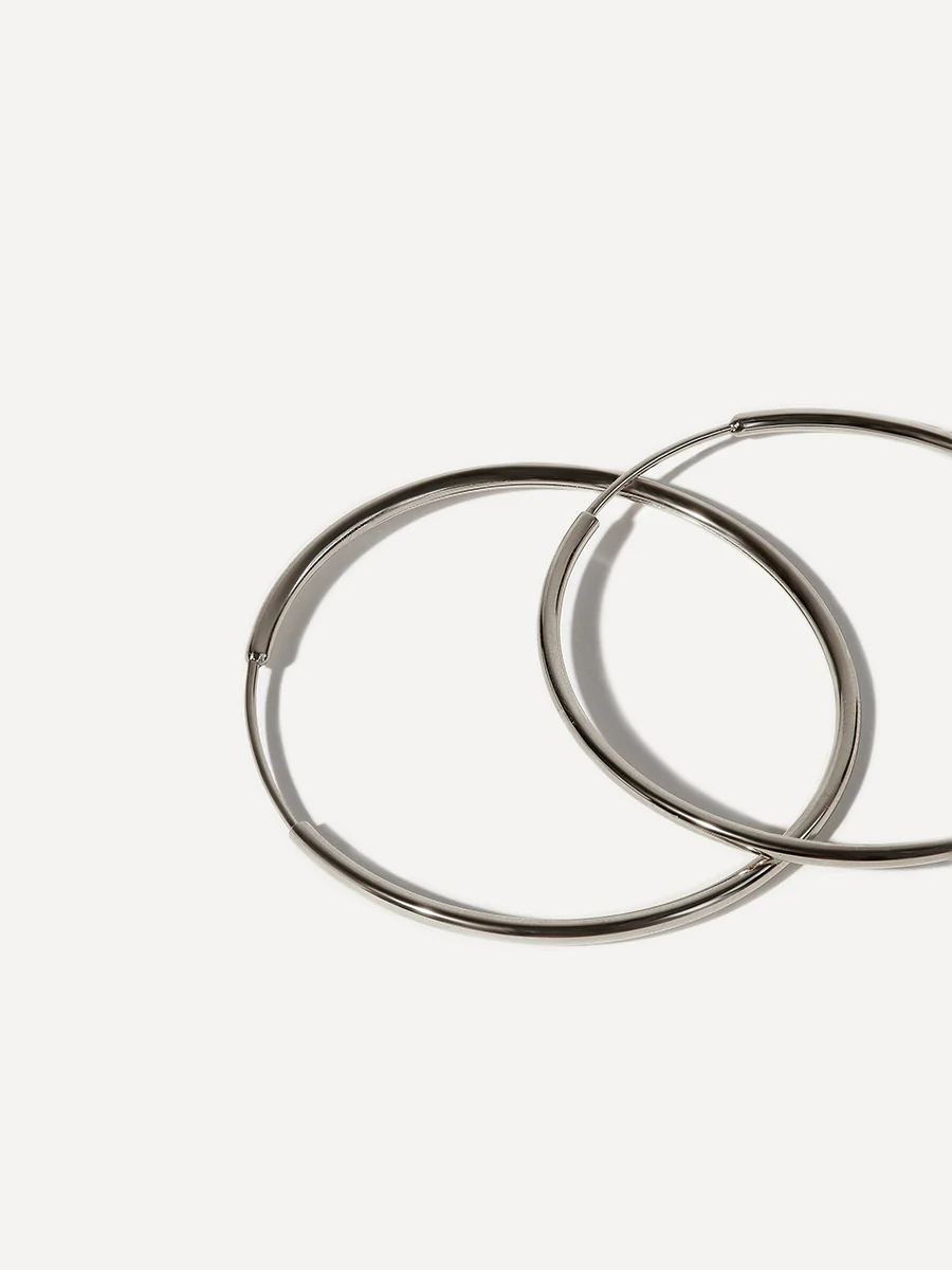 Slim Hoop Extra Large Ohrringe - Image 13