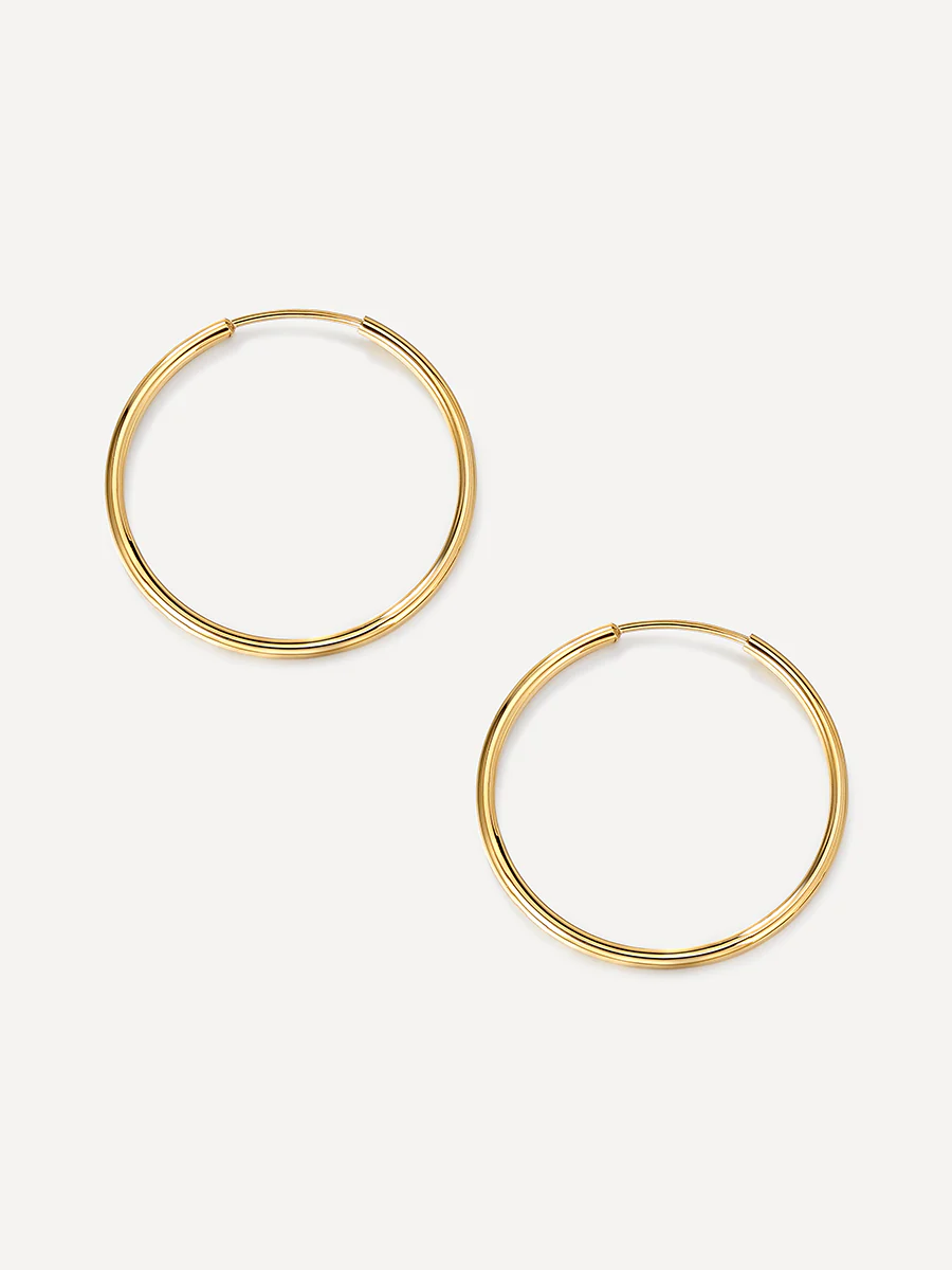 Slim Hoop Large Ohrringe - Image 12