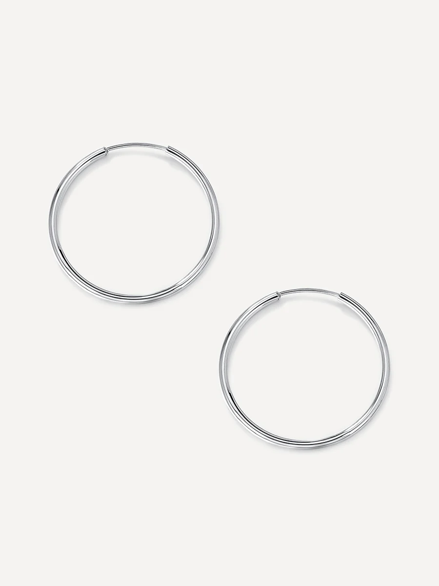 Slim Hoop Large Ohrringe - Image 13
