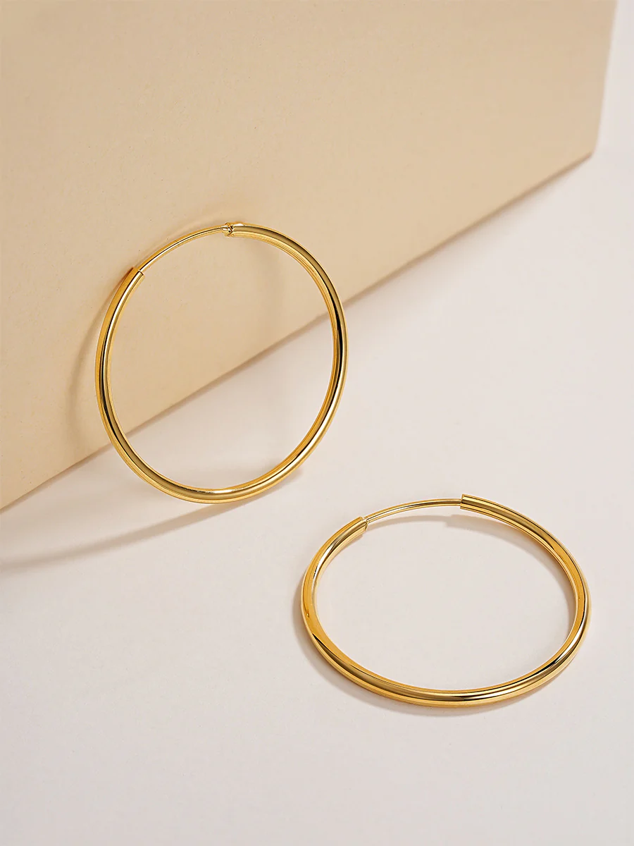 Slim Hoop Large Ohrringe - Image 7