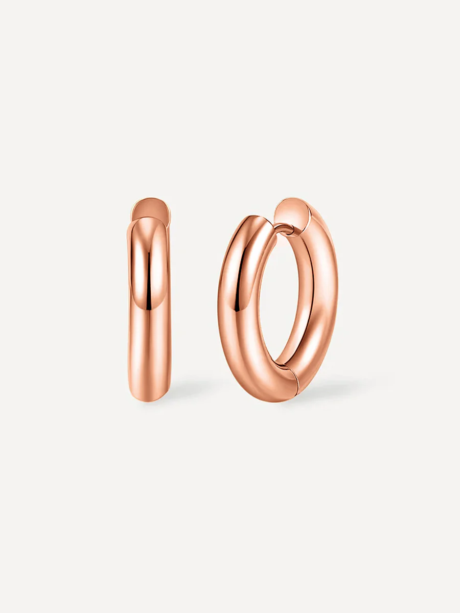 Smooth Hoop Regular Ohrringe - Image 9