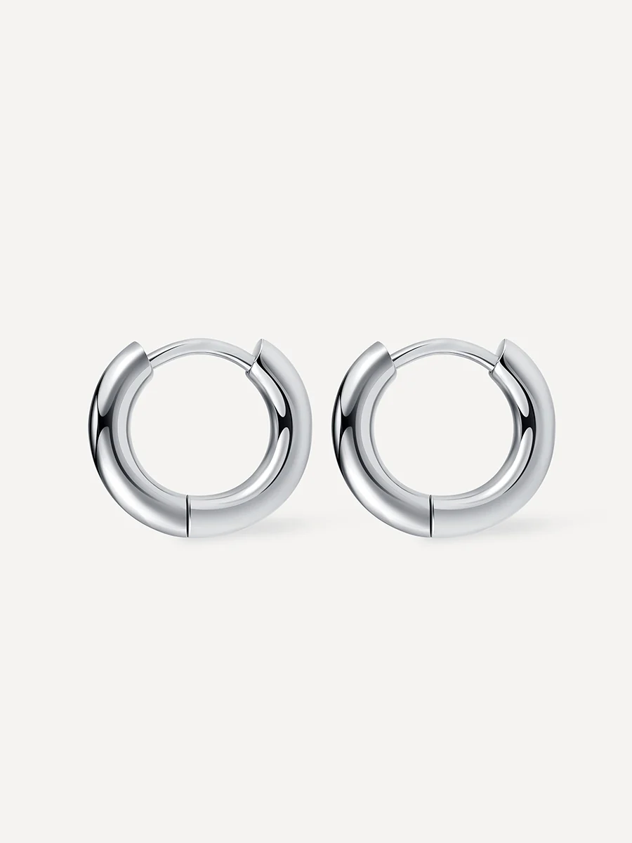 SMOOTH HOOP SMALL OHRRINGE - Image 7