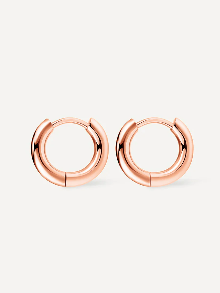 SMOOTH HOOP SMALL OHRRINGE - Image 8