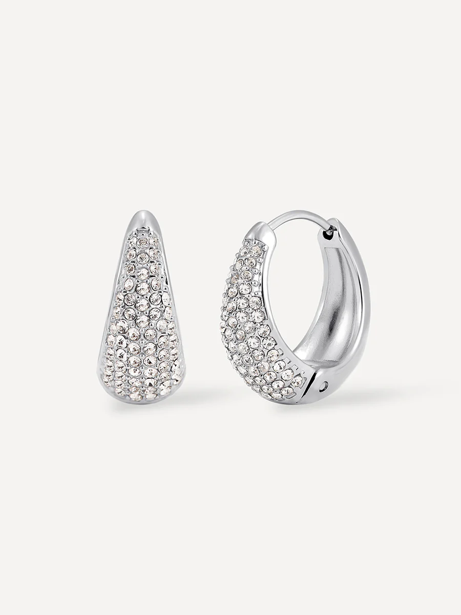 Sparkling Hoop Large Ohrringe - Image 12