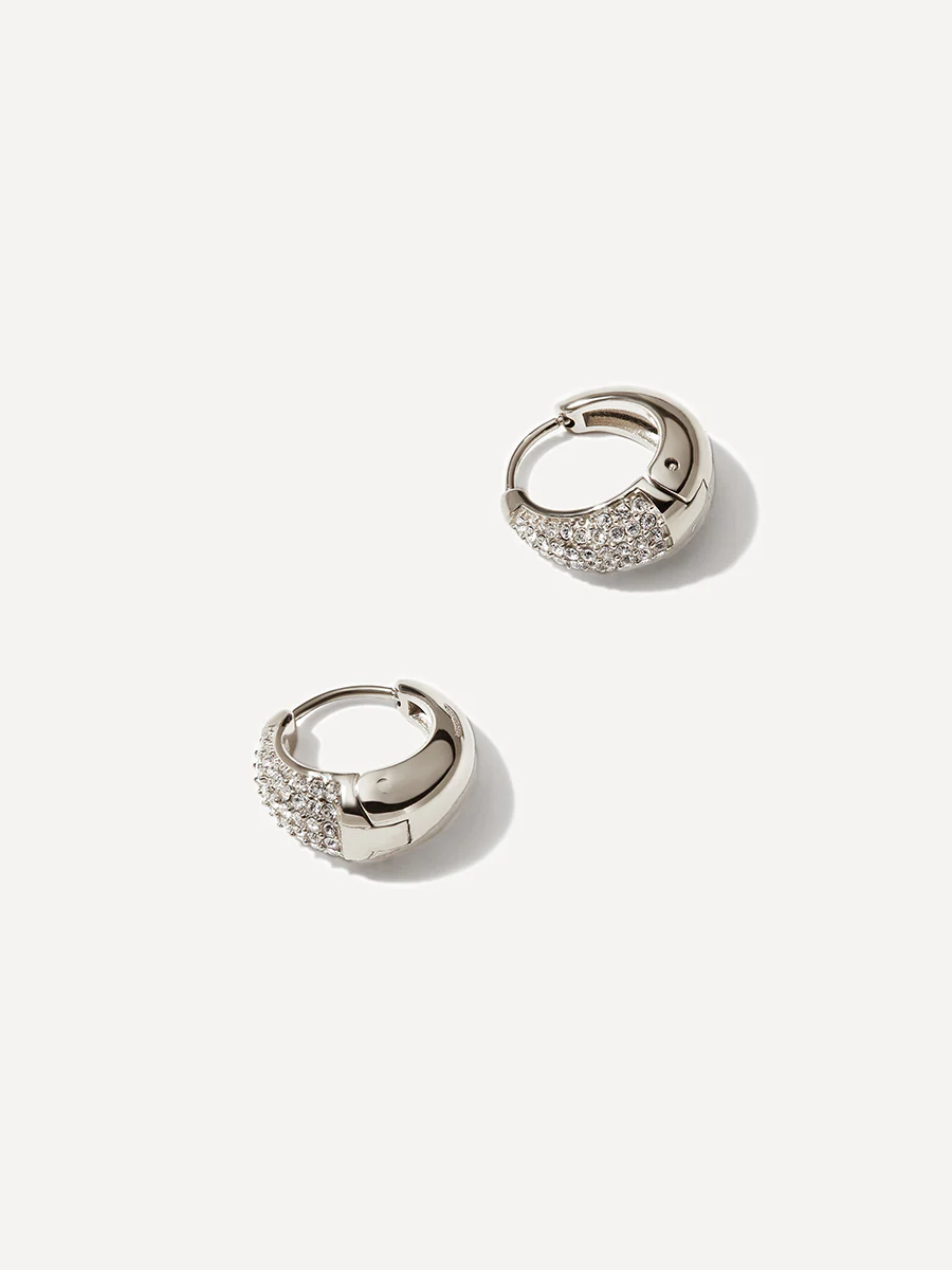 Sparkling Hoop Medium Ohrringe - Image 15