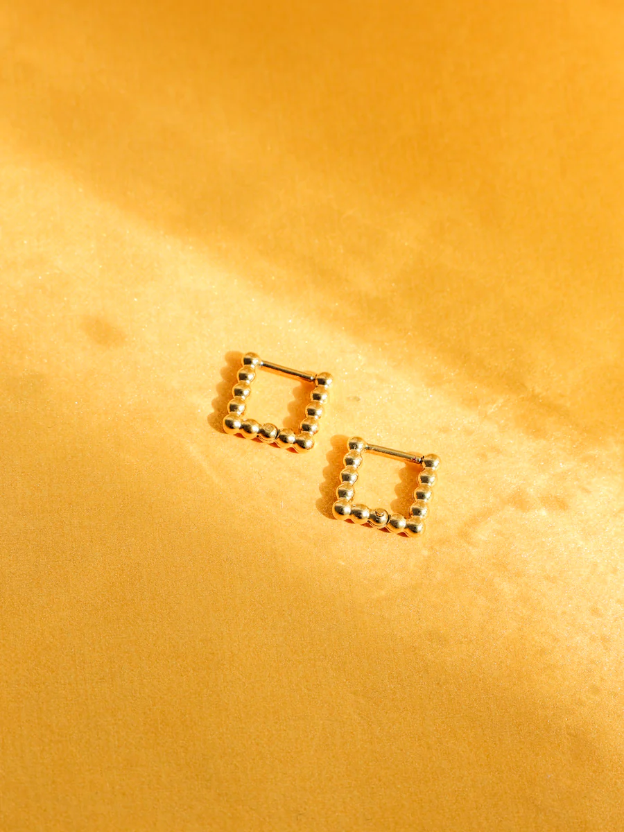 Square Bubble Ohrringe - Image 4