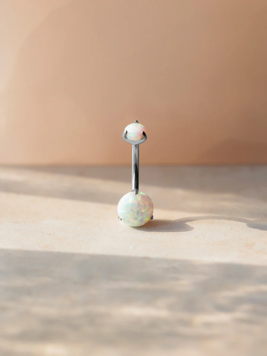 Stellar Whisper White Titan Bauchnabelpiercing - Image 3