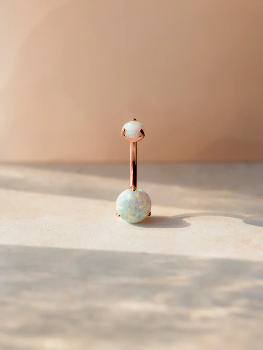 Stellar Whisper White Titan Bauchnabelpiercing - Image 4