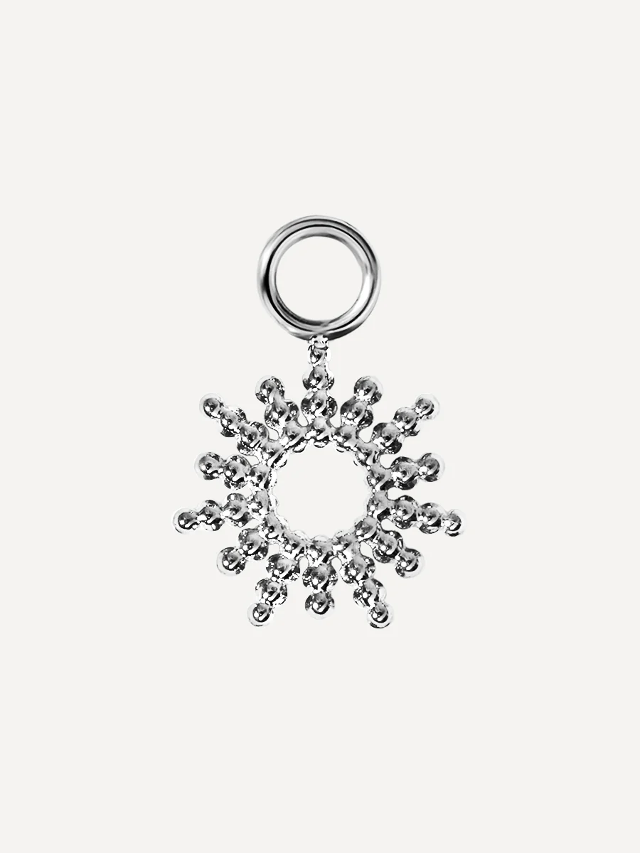 10,2x9,5mm Sunray Ohrring-Charm - Image 2