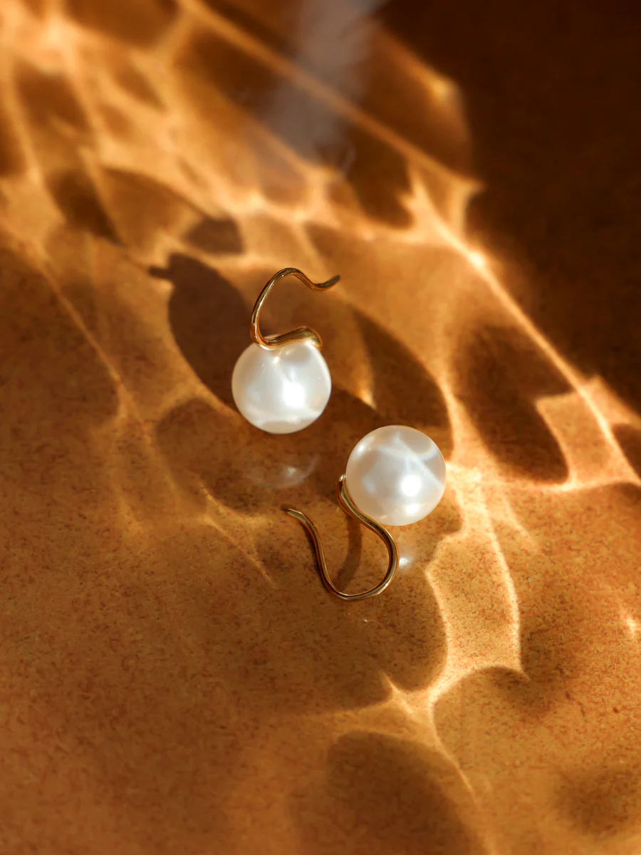 Sway Pearl White Ohrringe - Image 4