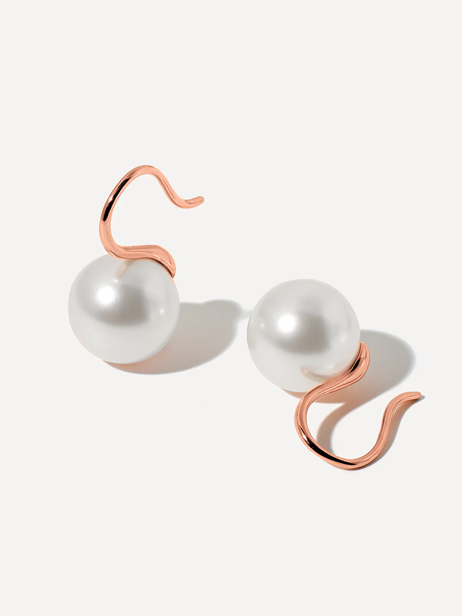 Sway Pearl White Ohrringe - Image 7