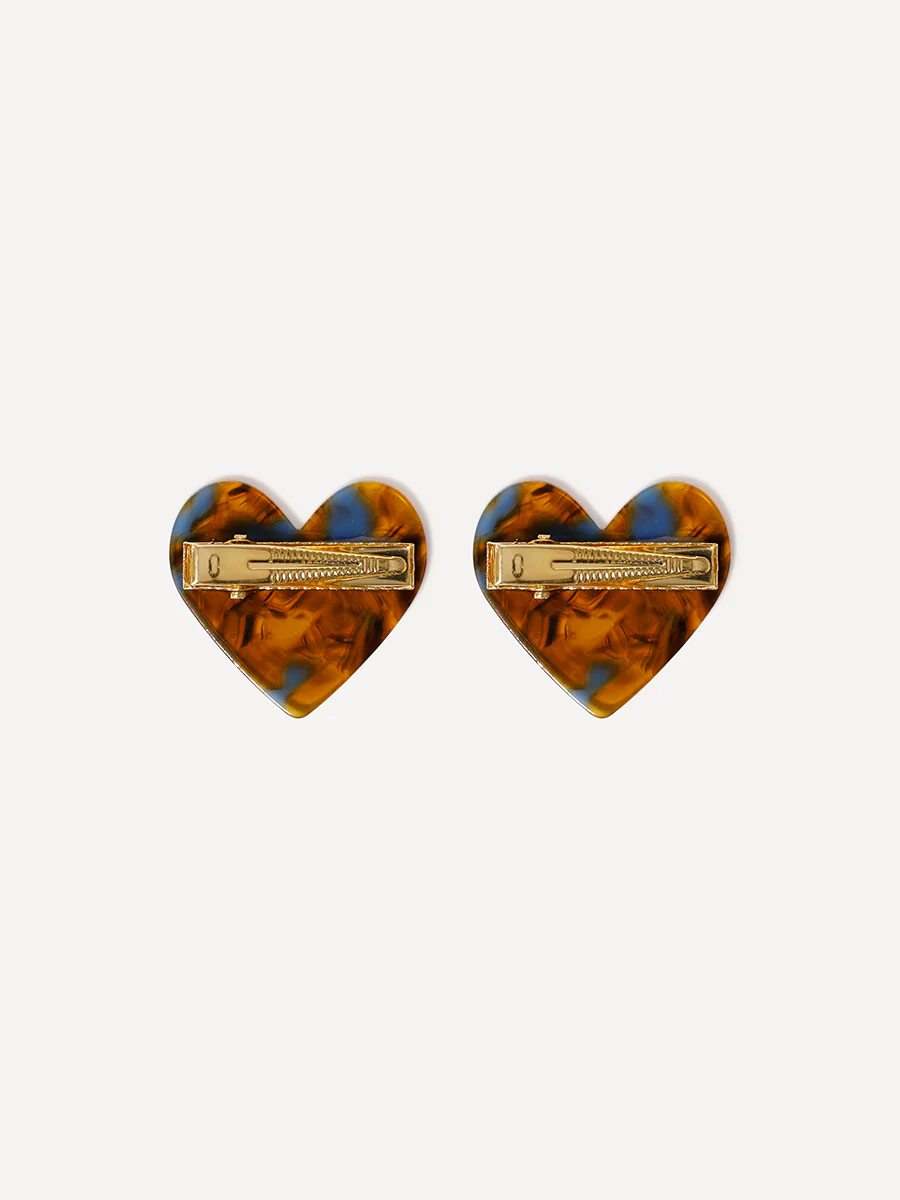 Sweet Heart Mixed Color Set Hairpin - Image 3