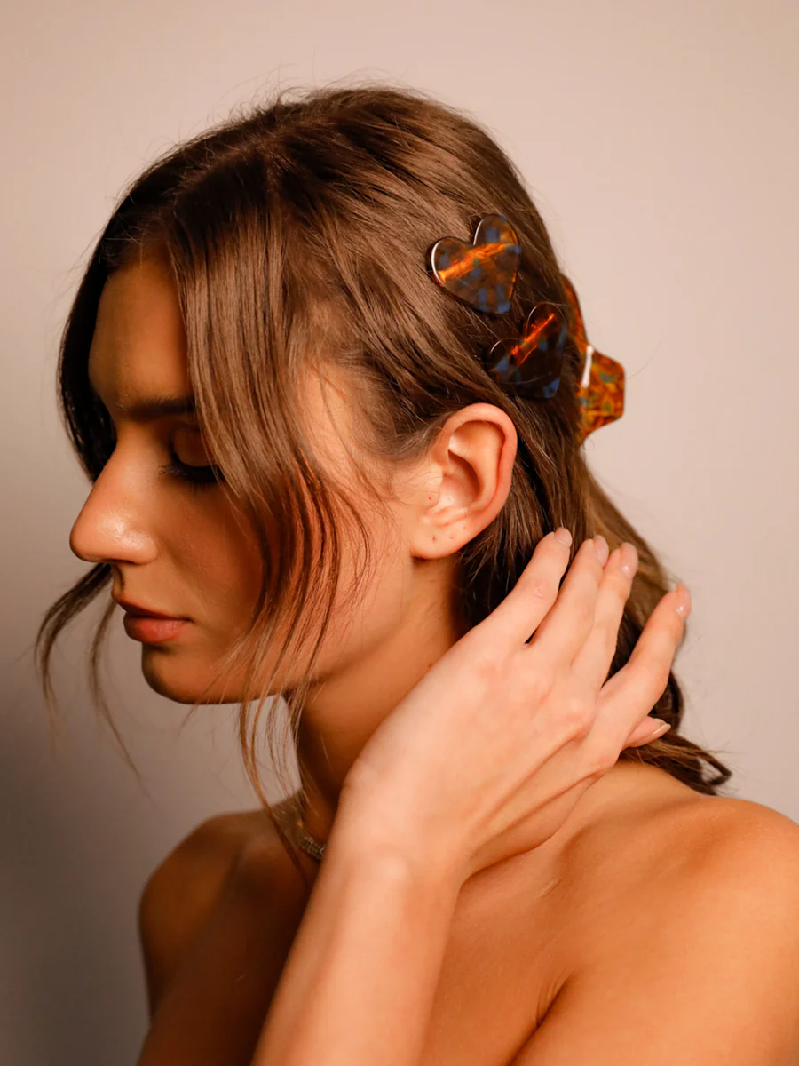 Sweet Heart Brown Set Hairpin - Image 6
