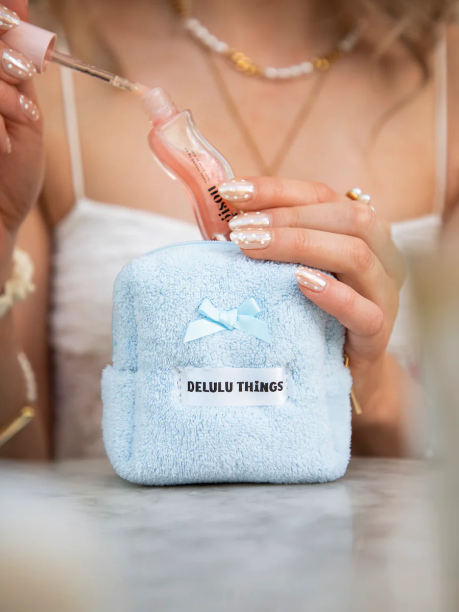Sweet Puff Blue Kosmetiktasche - Image 2
