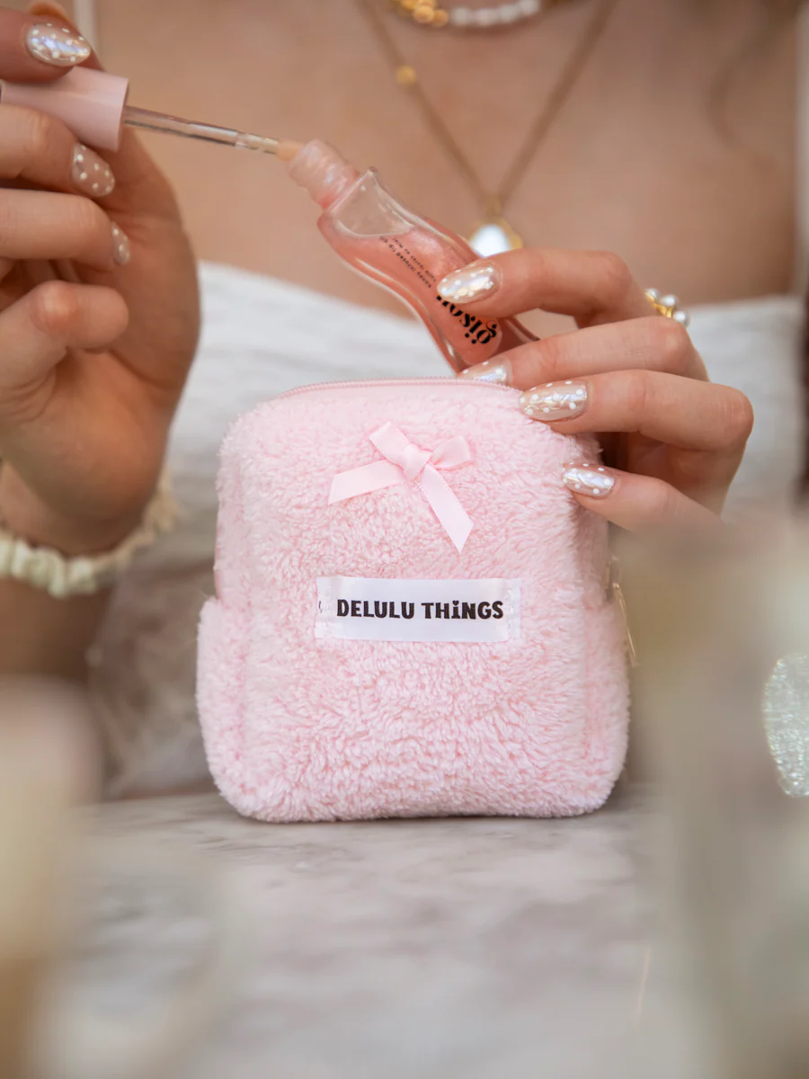 Sweet Puff Pink Kosmetiktasche - Image 2