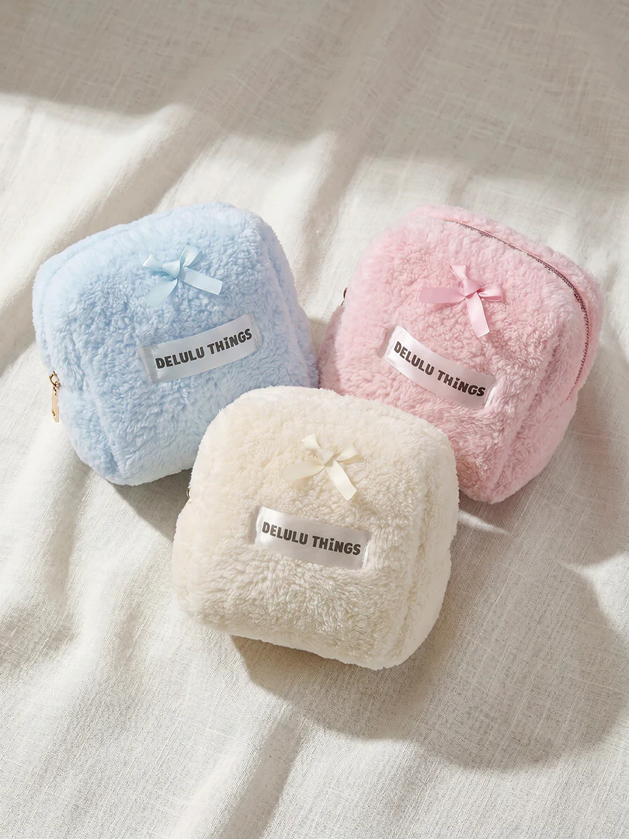 Sweet Puff White Kosmetiktasche - Image 4