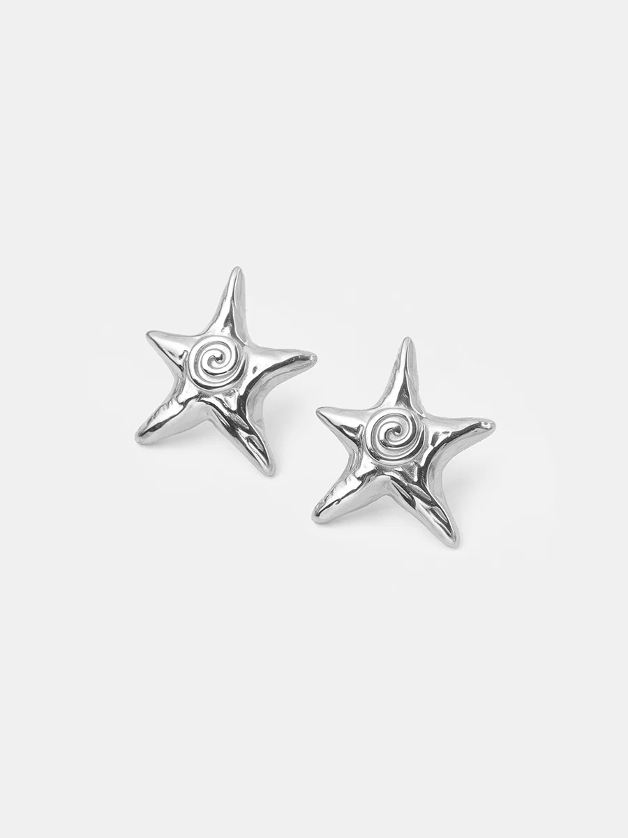 Swirl Star Ohrringe - Image 9