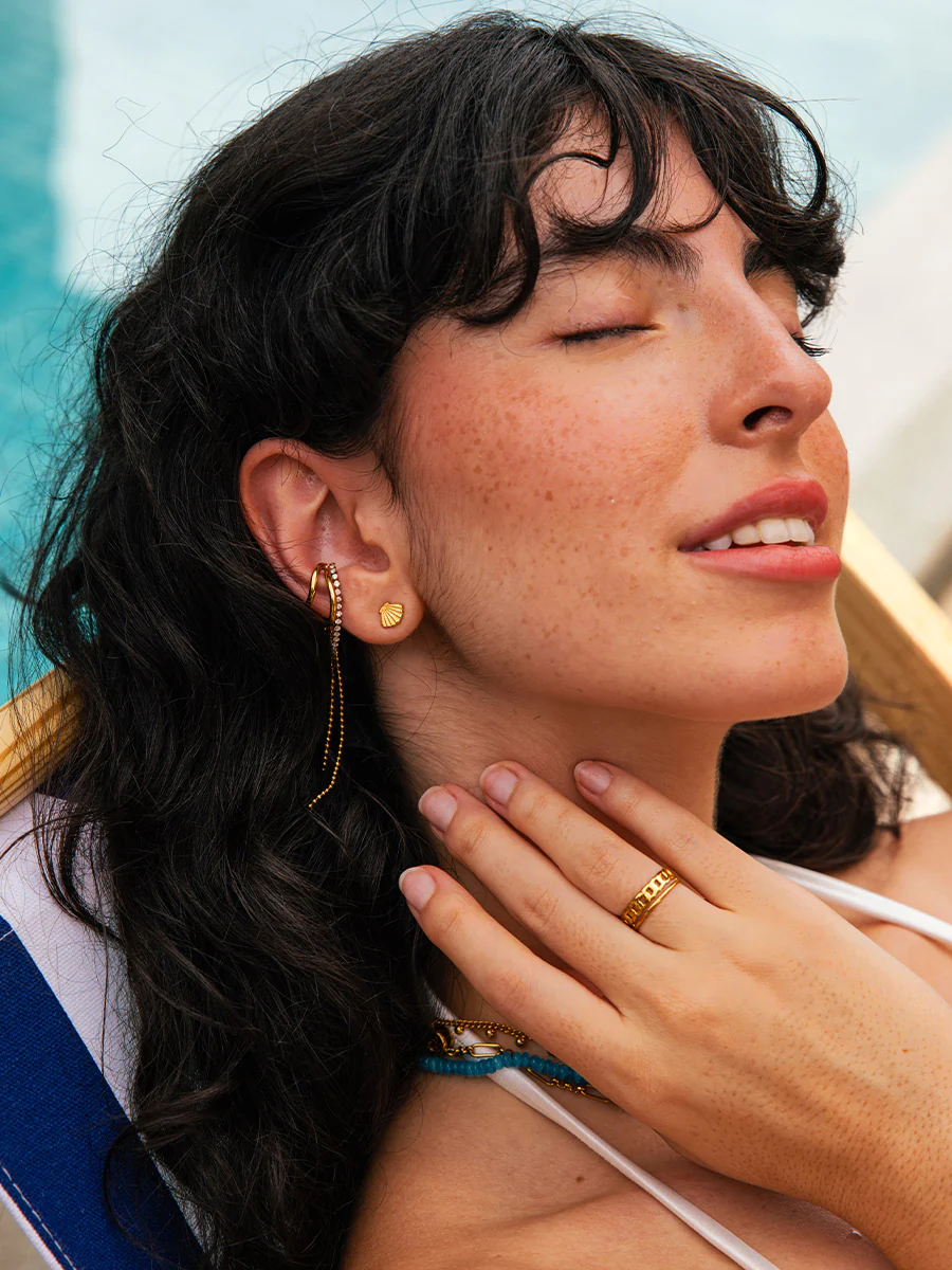 Tassel Elegance Earcuff - Image 3
