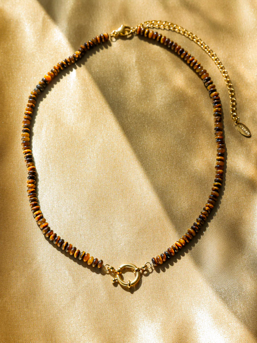 Tiger's Eye Mark Kette - Image 4